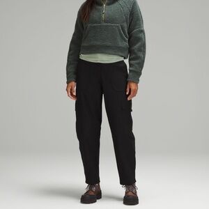 LULULEMON Light Utilitech Cargo Pocket High-Rise Pant - Black - Size 27